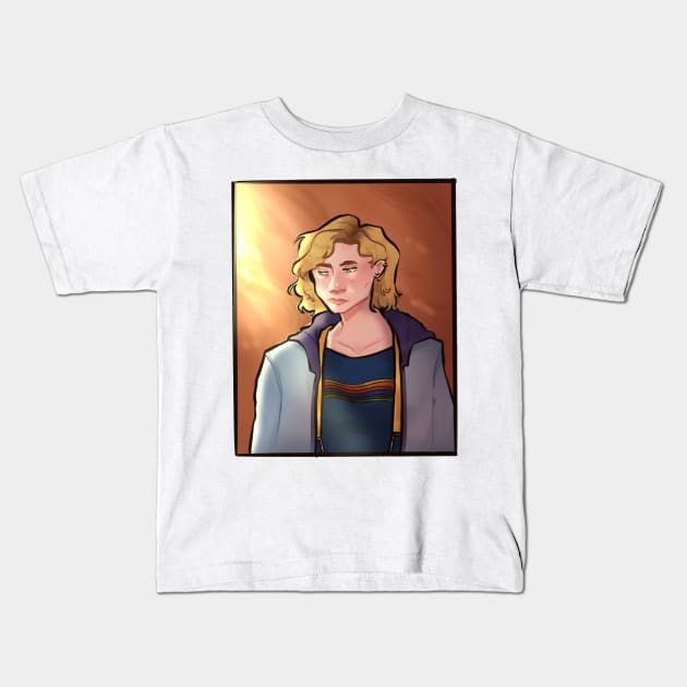 the doctor (13) Kids T-Shirt by funderfularts